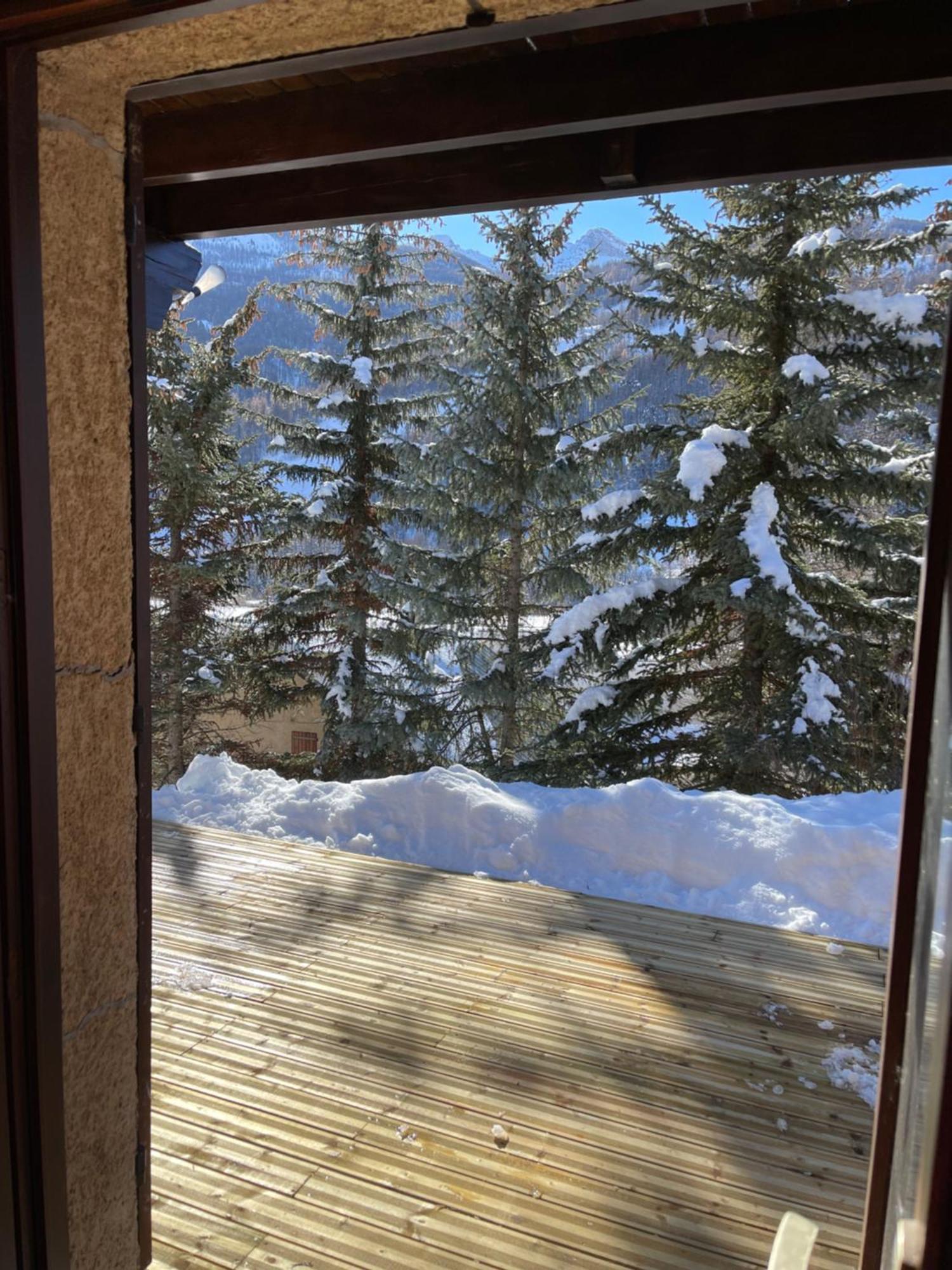 Serre Chevalier Studio 30 M2 Coin Montagne A 8 Minutes Des Pistes Saint-Chaffrey Exterior foto